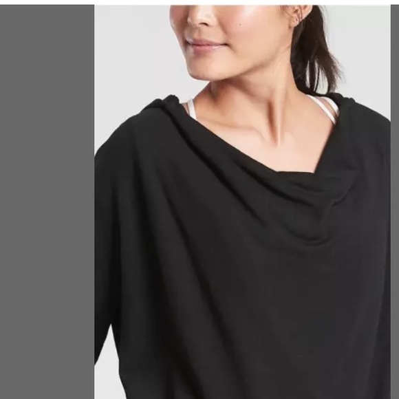 ATHLETA Purana Wrap Sweatshirt NWT - Picture 3 of 6